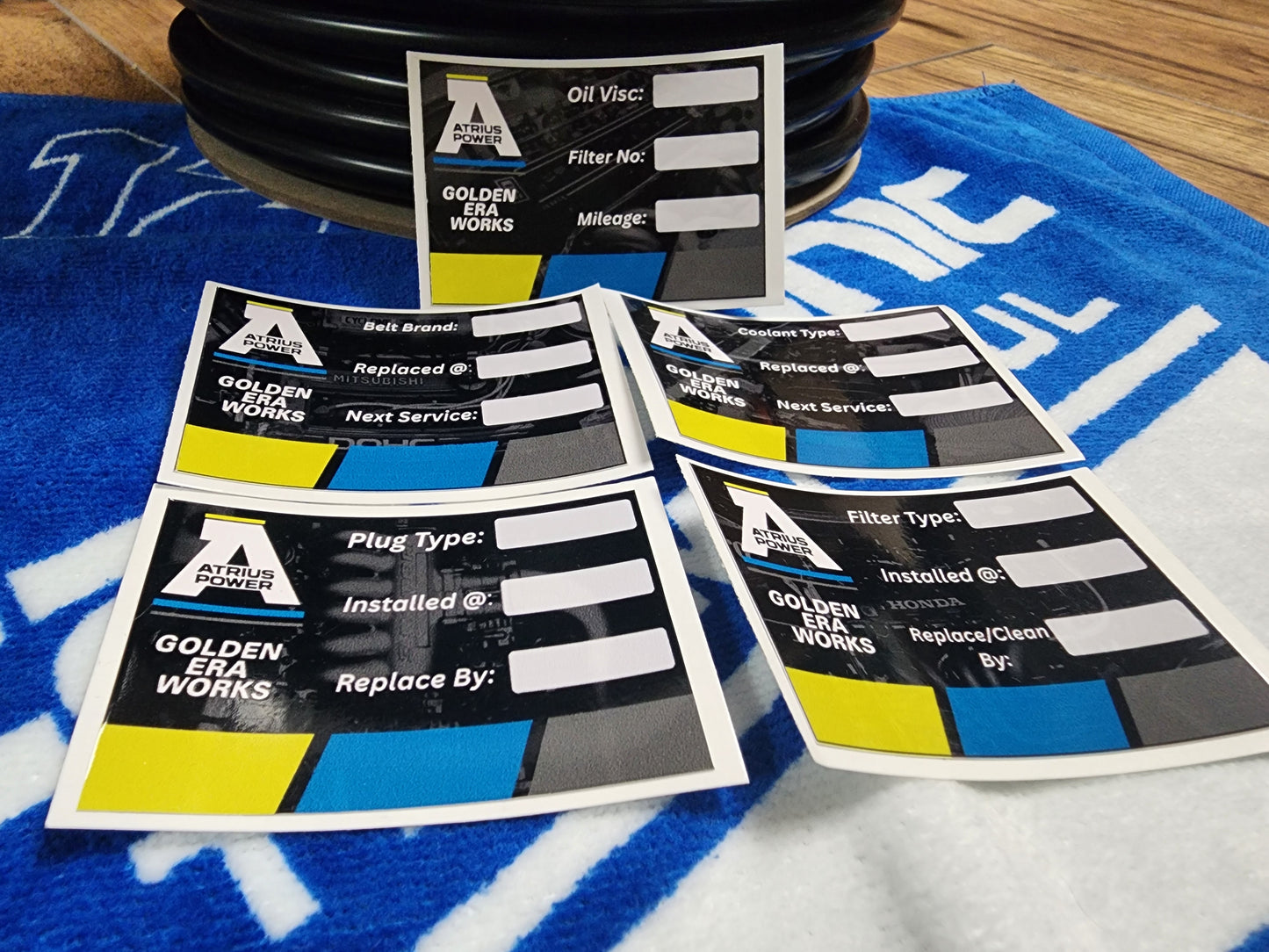 Atrius "Legends" Maintenance Stickers