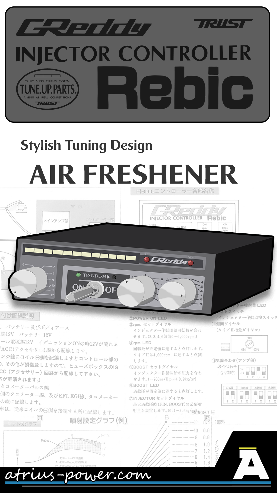 Greddy Rebic Air freshener pre-order