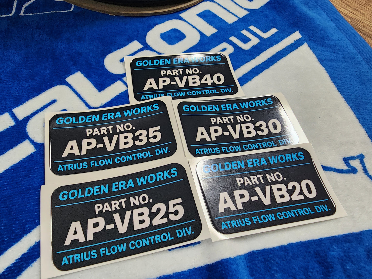 V-Band Sticker